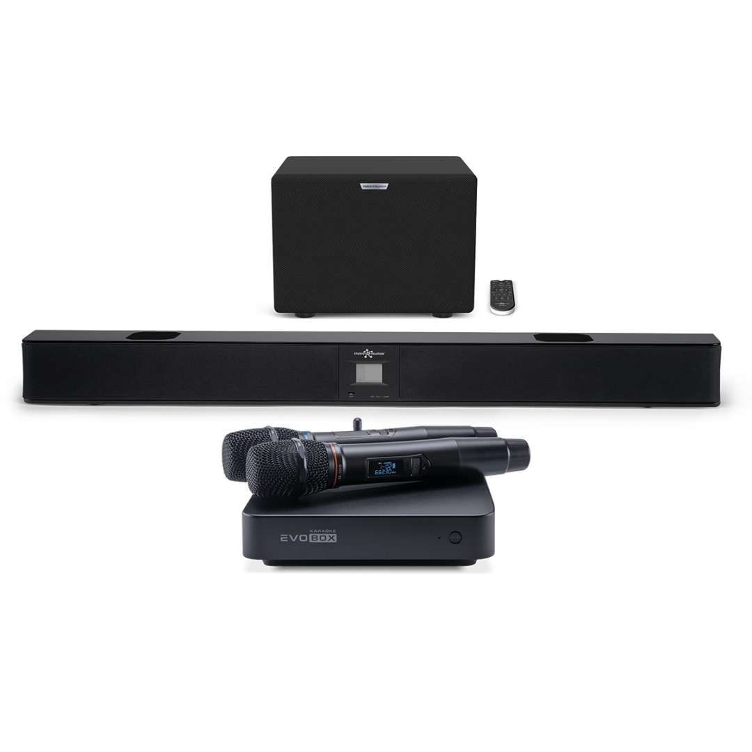 караоке-комплект EVOBOX Plus + EvoSound Bar (саундбар с караоке) в Озерске