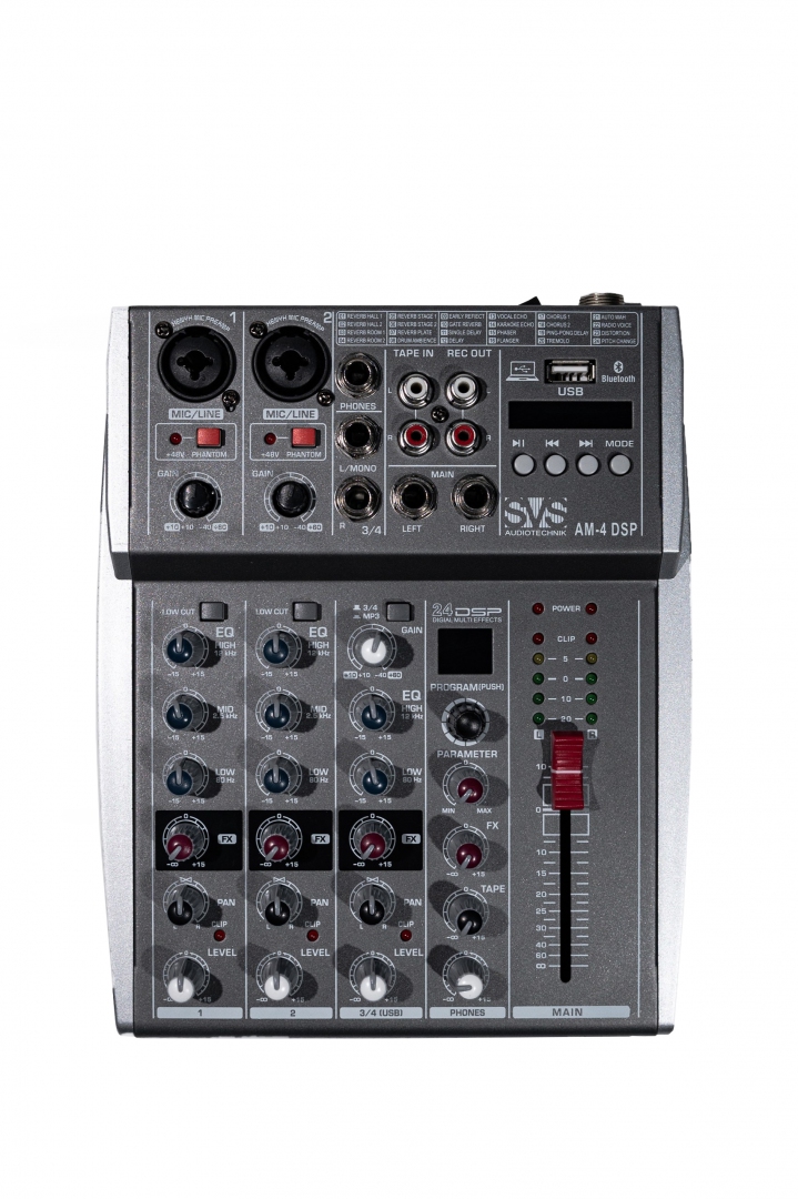 SVS Audiotechnik mixers AM-4 DSP Аналоговый микшерный пульт, 4-канала в Озерске