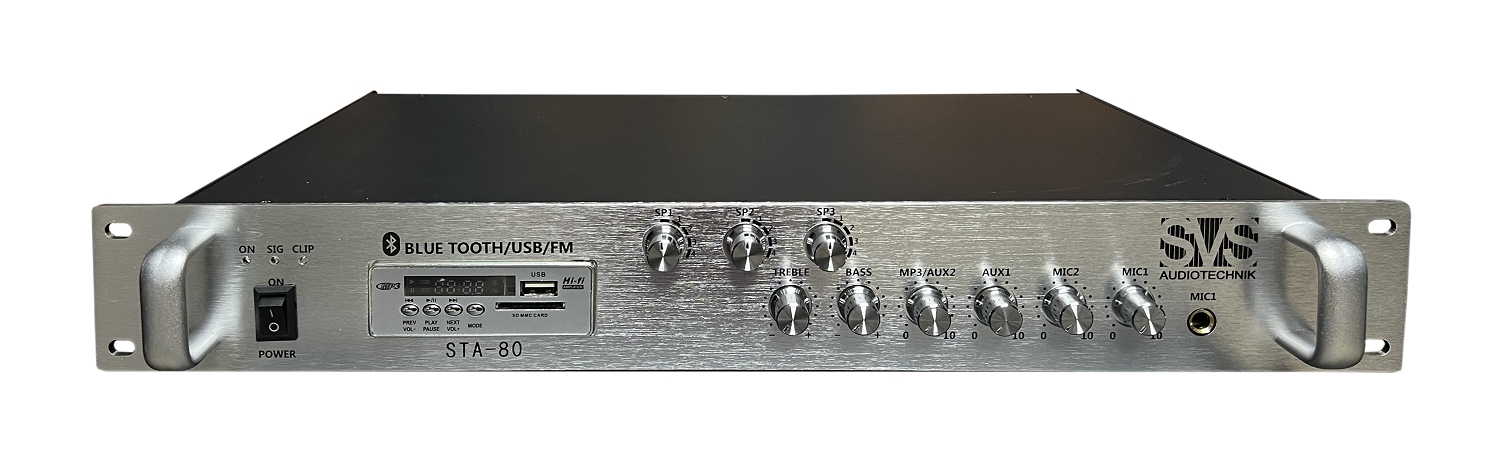 SVS Audiotechnik STA-80 Микшер-усилитель для систем Public Address в Озерске